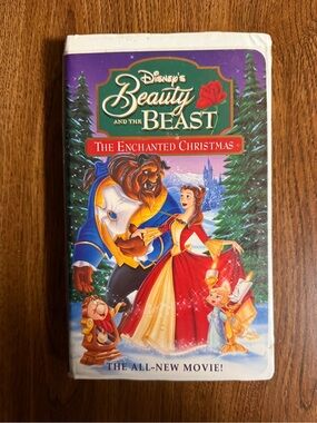 Disney’s Beauty and the Beast: The Enchanted Christmas VHS (1997)